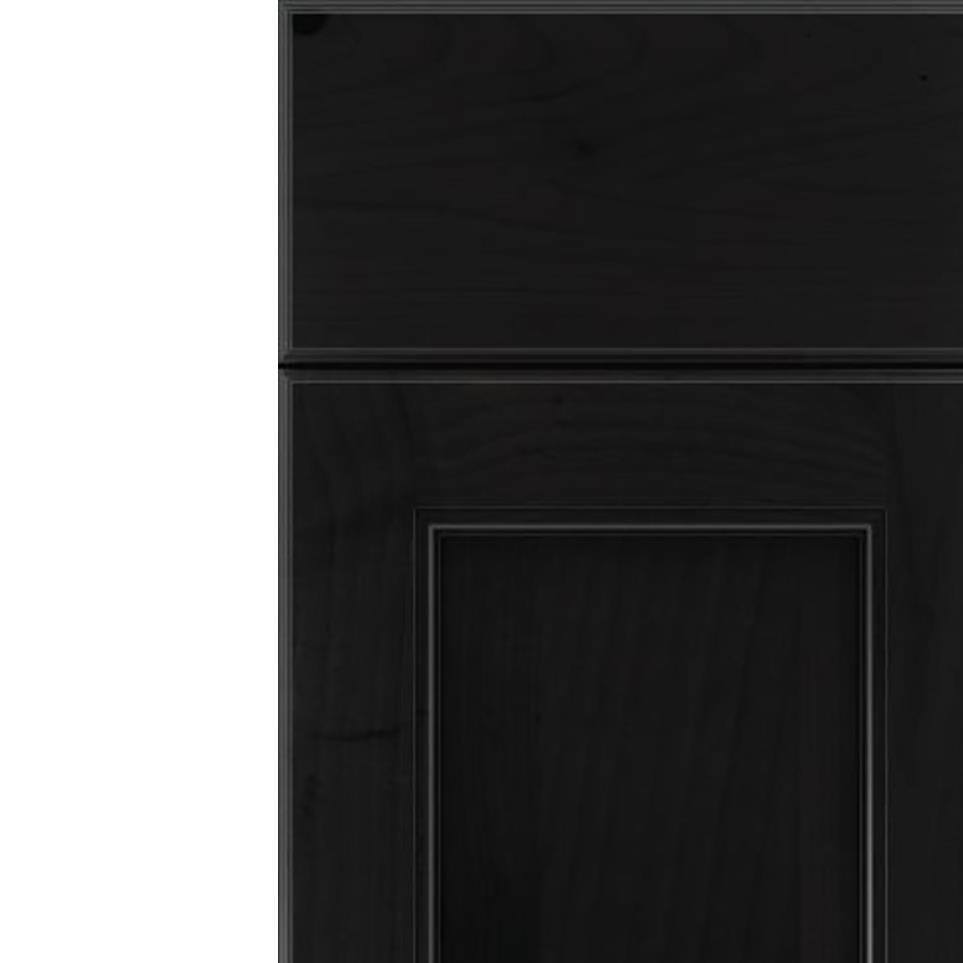 Square Charcoal Dark Finish Square Cabinets