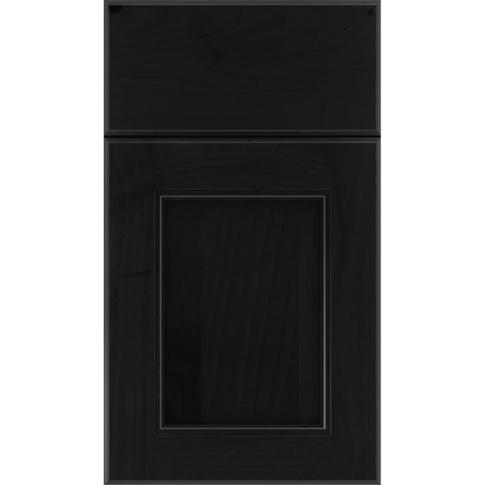 Square Charcoal Dark Finish Square Cabinets