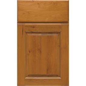 Square Palomino Medium Finish Square Cabinets