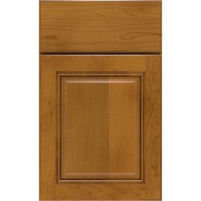 Square Coffee Medium Finish Square Cabinets