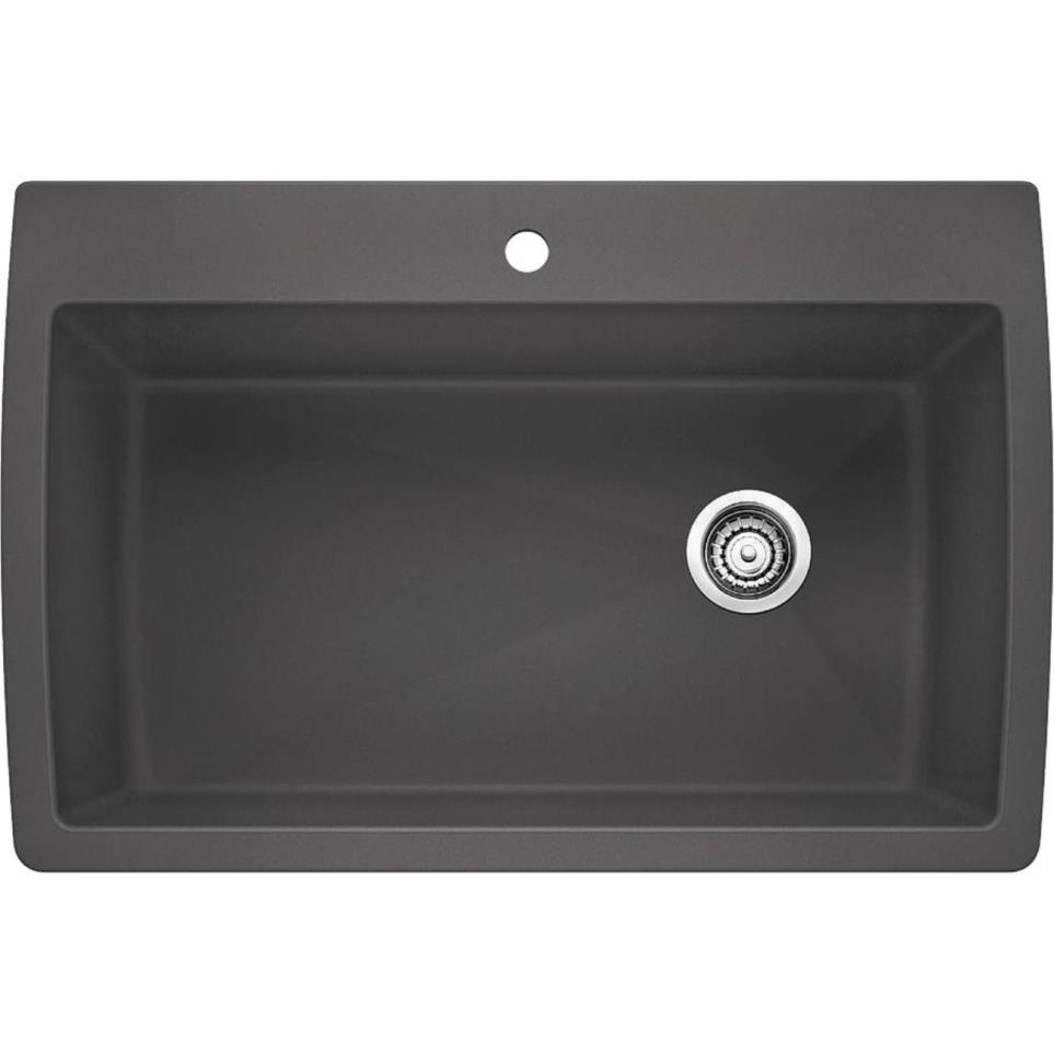 Cinder  Grey / Black Sinks