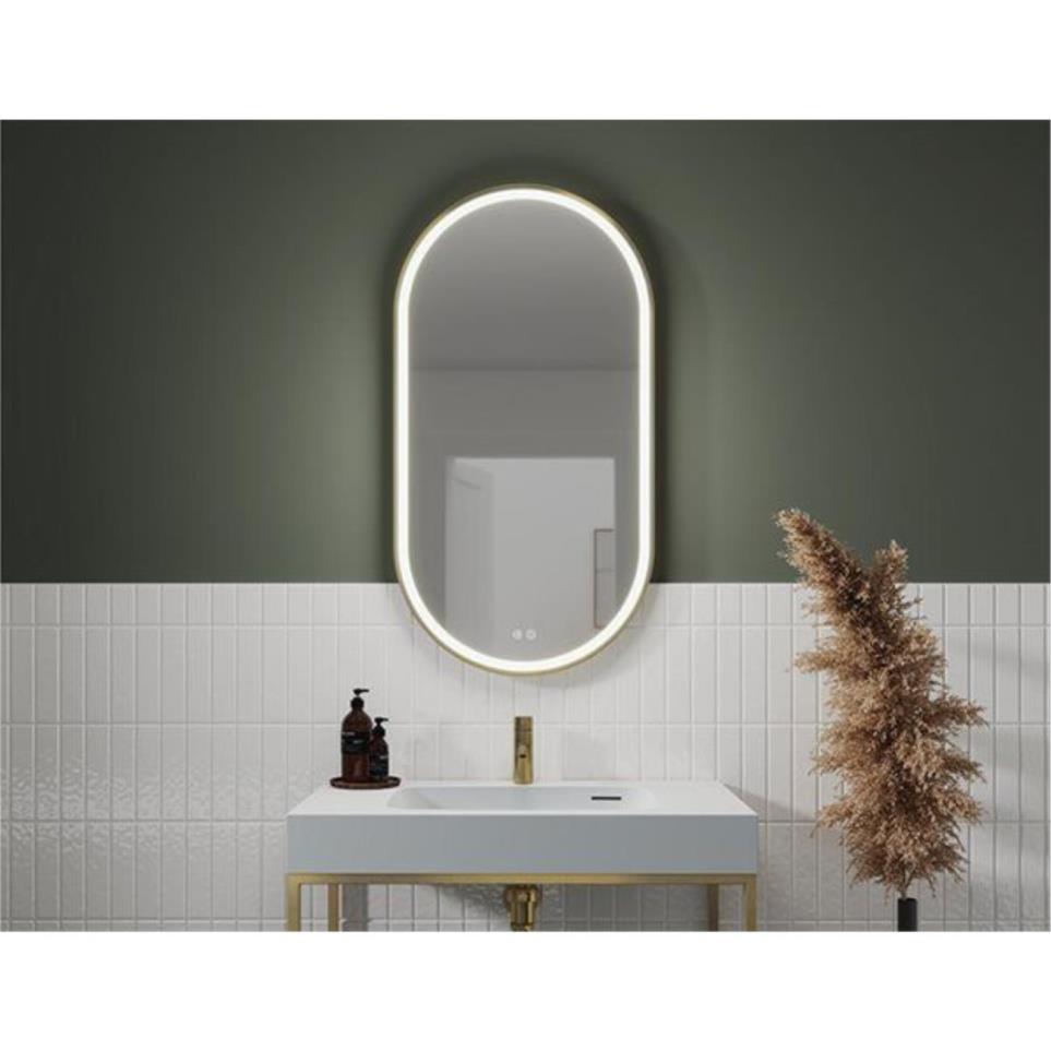 Lighted Mirrors Gold Yellow / Orange Mirrors and Medicine Cabinets