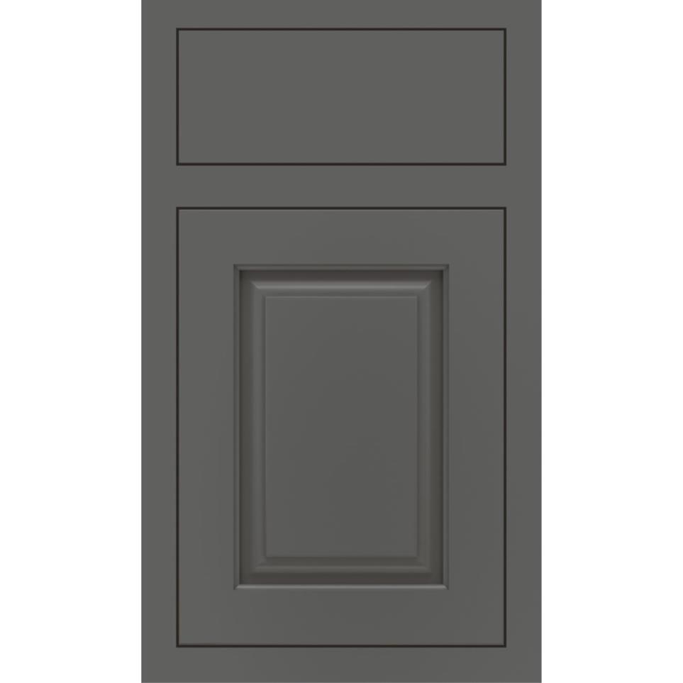 Inset Moonstone Paint - Grey Inset Cabinets