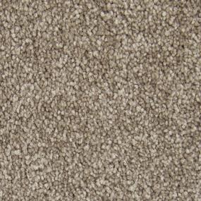 Textured Saxony Quiet Eloquence Beige/Tan Carpet