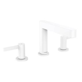 Bath Matte White White Faucets