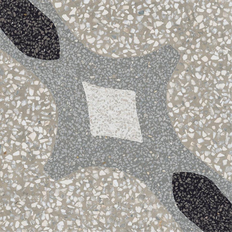 Decoratives and Medallions Croix Matte Beige/Tan Tile