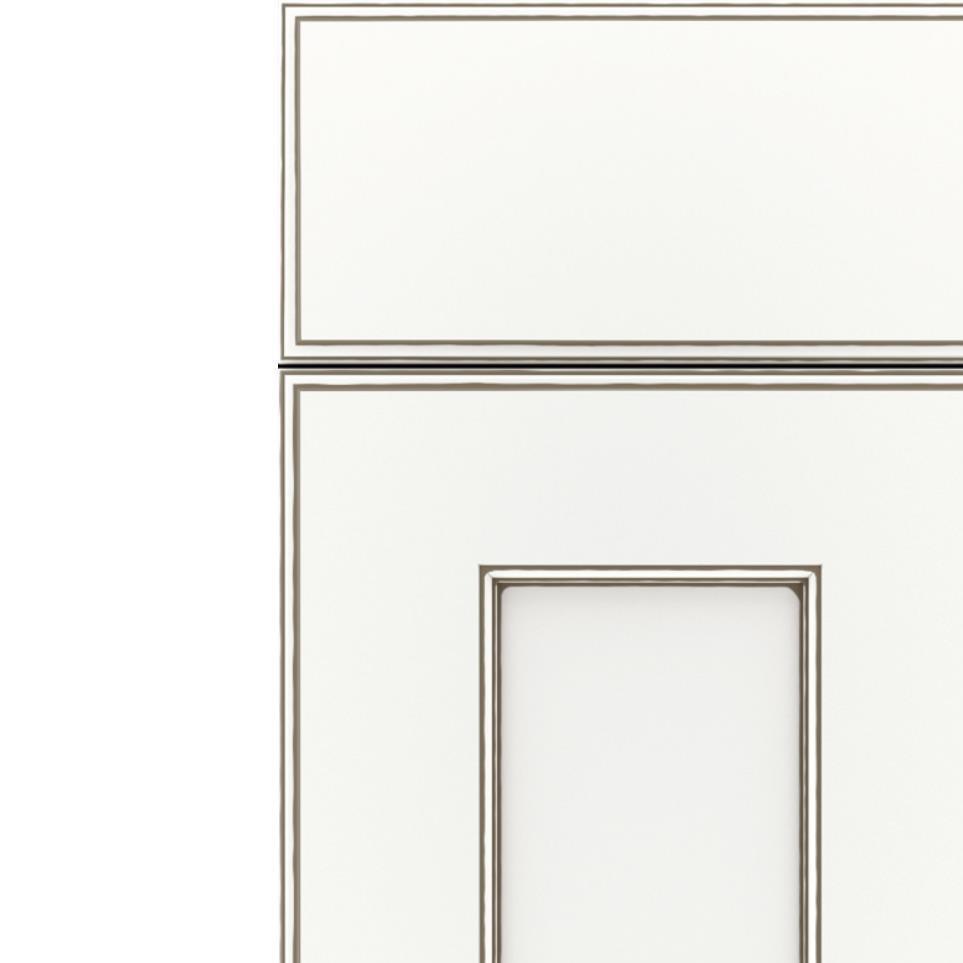 Square Whitecap Smoke Glaze Glaze - Paint Square Cabinets