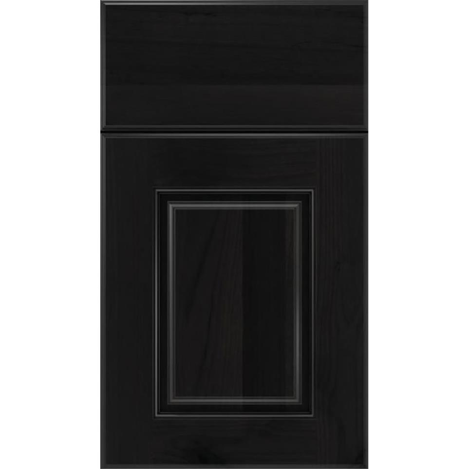 Square Charcoal Dark Finish Square Cabinets