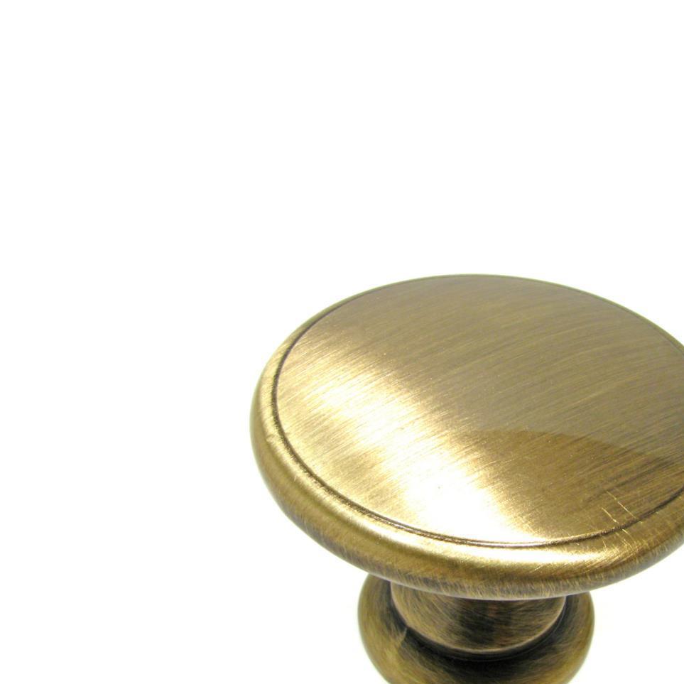 Knob Antique English Brass / Gold Knobs