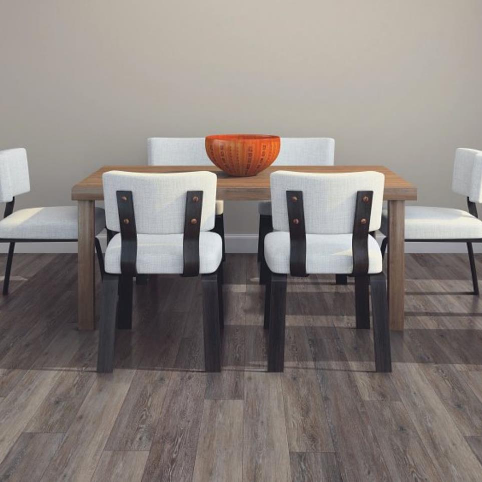 Tile Plank Alabaster Oak Medium Finish Vinyl