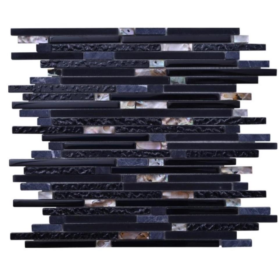 Mosaic Dark Harbor Black Tile