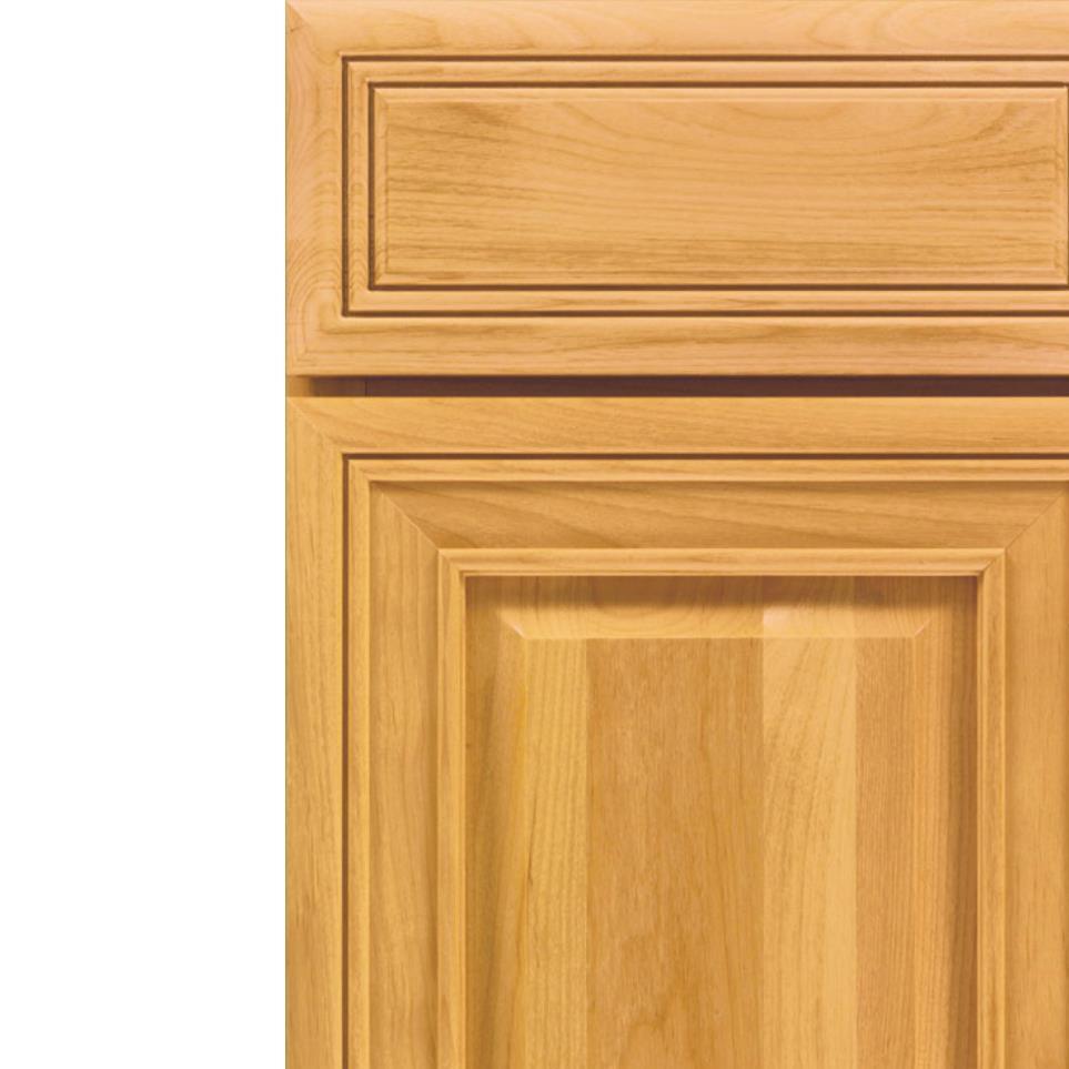 Square Natural Light Finish Square Cabinets