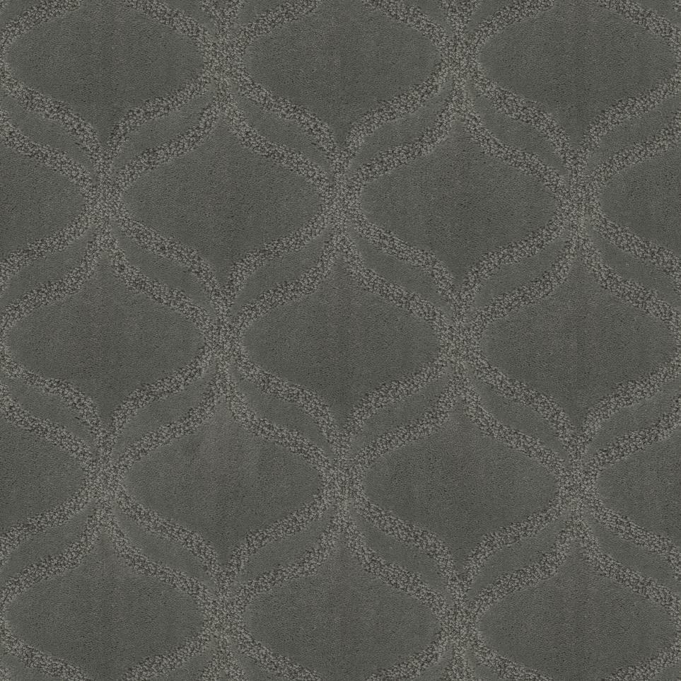 Pattern Metal Gray Carpet