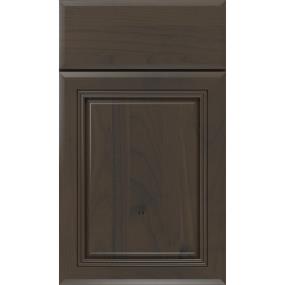 Square Boulder Dark Finish Square Cabinets