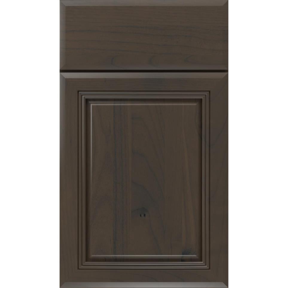 Square Boulder Dark Finish Square Cabinets