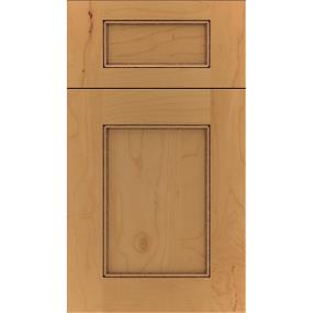 5 Piece Ginger Mocha Glaze Glaze - Stain 5 Piece Cabinets