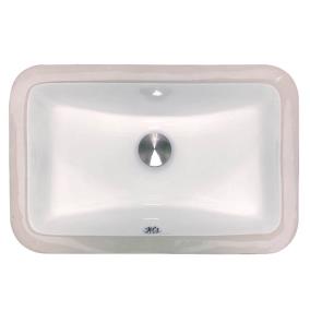 Bath White  Bathroom Sinks