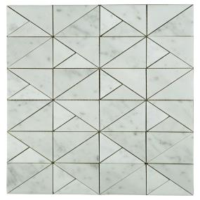 Mosaic White Carrara White Tile