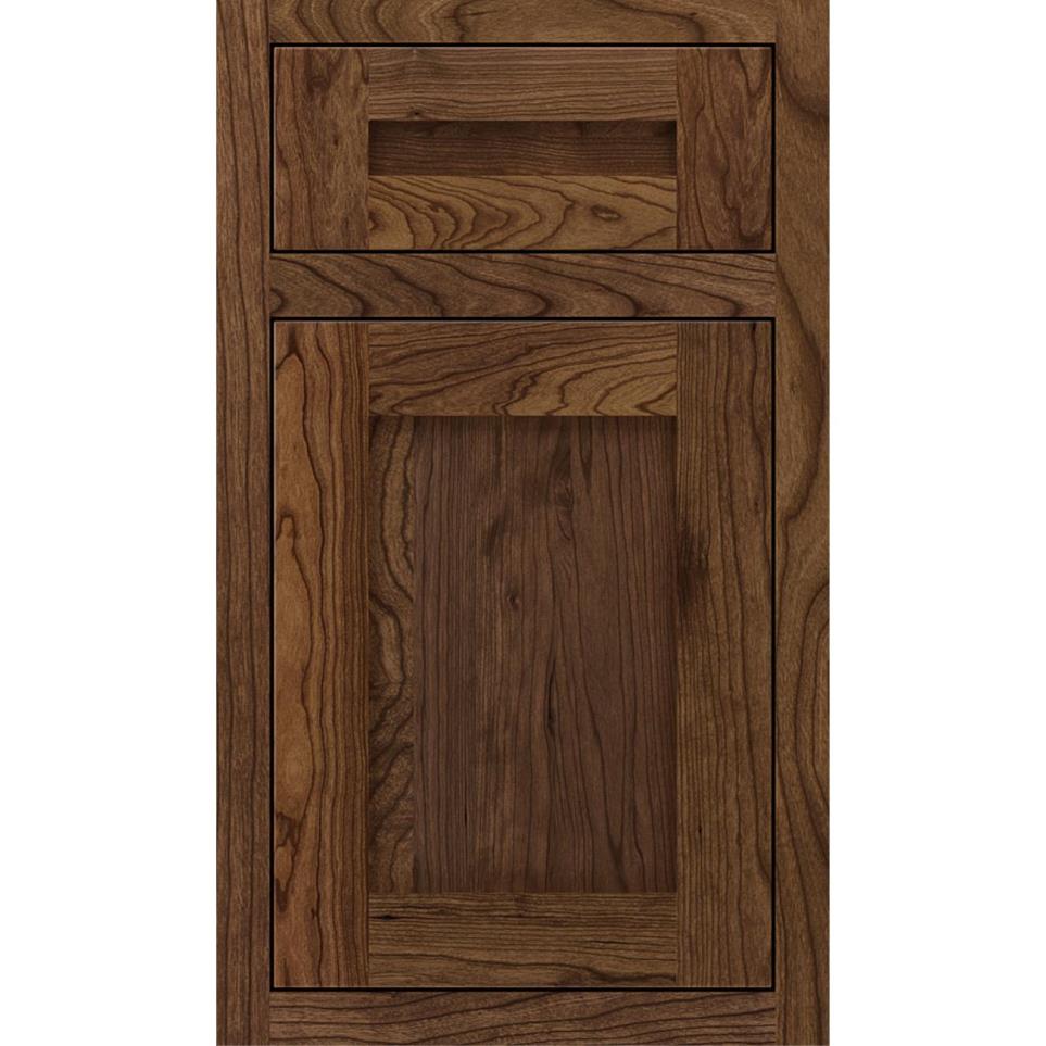 Inset Mustang Medium Finish Inset Cabinets