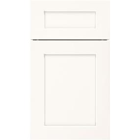 Square Alabaster Paint - White Square Cabinets