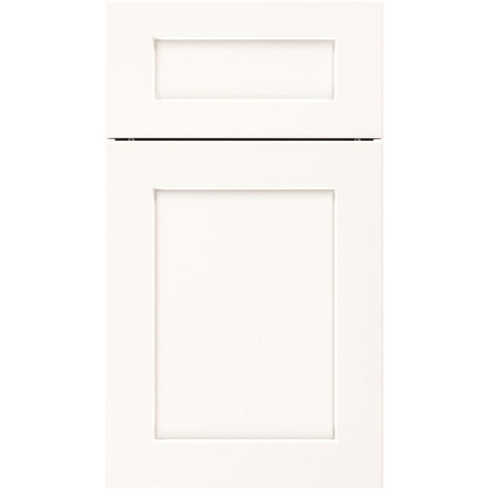 Square Alabaster Paint - White Square Cabinets