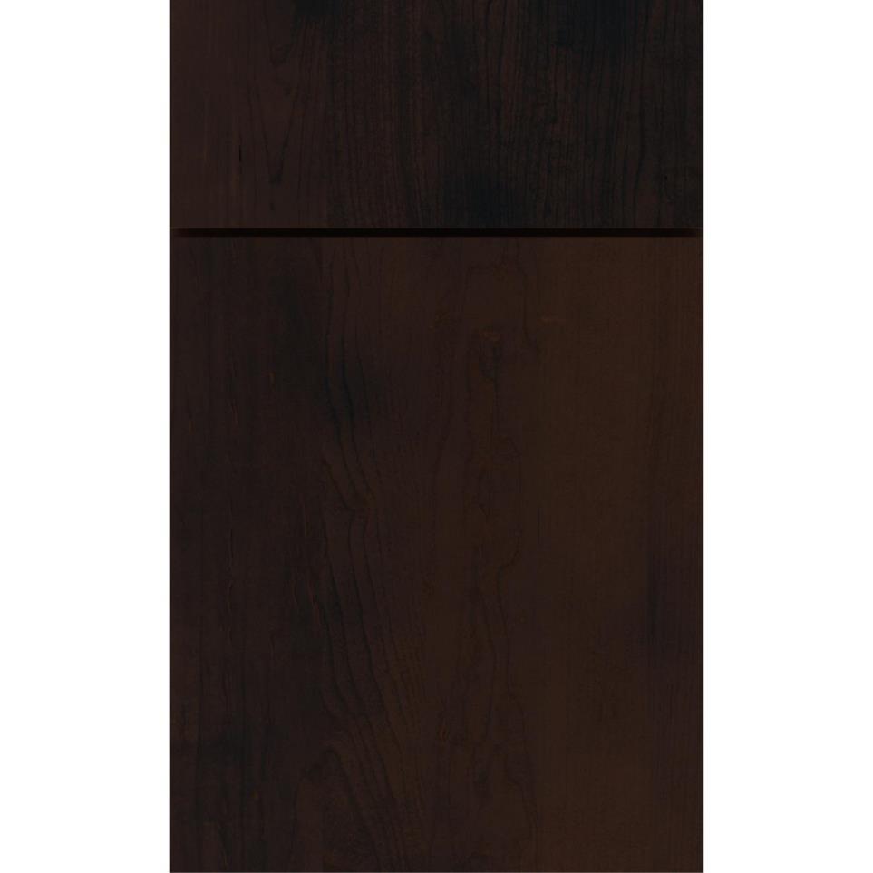 Slab Chocolate Dark Finish Slab Cabinets