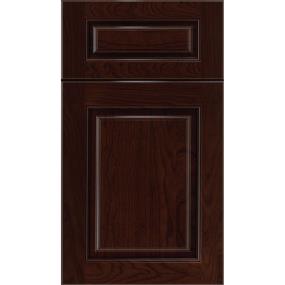 Square Cappuccino Dark Finish Square Cabinets