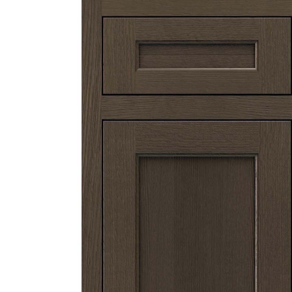 Inset Boulder Dark Finish Inset Cabinets