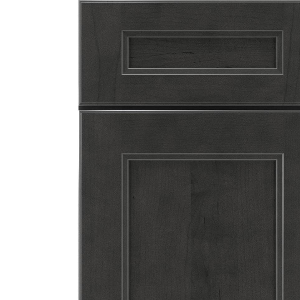 5 Piece Storm Dark Finish 5 Piece Cabinets