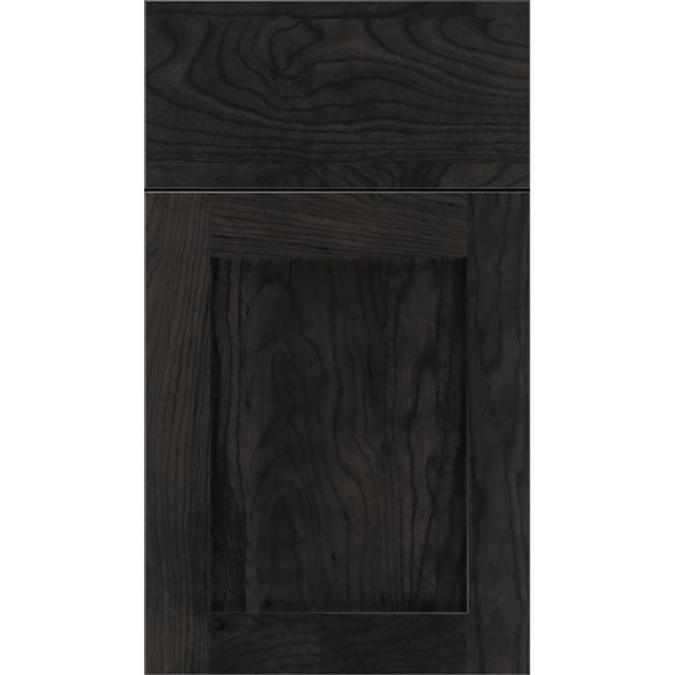Square Charcoal Dark Finish Square Cabinets