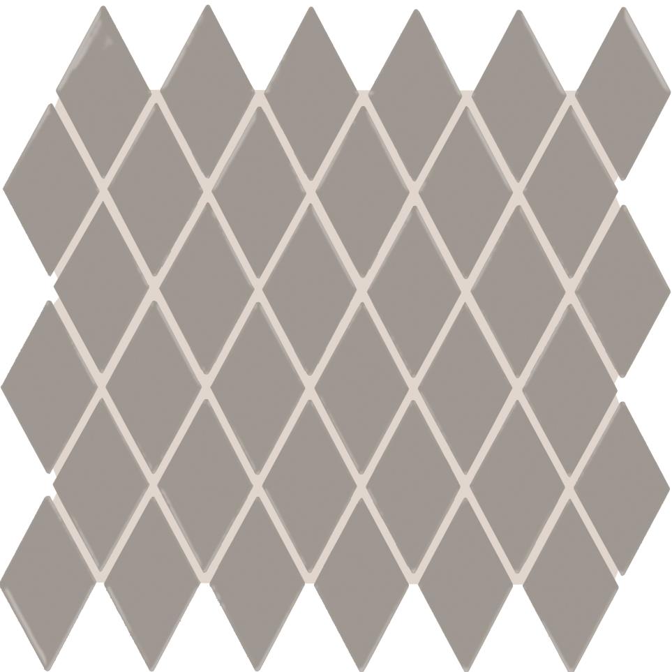 Mosaic Matte Dependable Matte Gray Tile