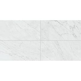 Tile Diamond Carrara Matte White Tile