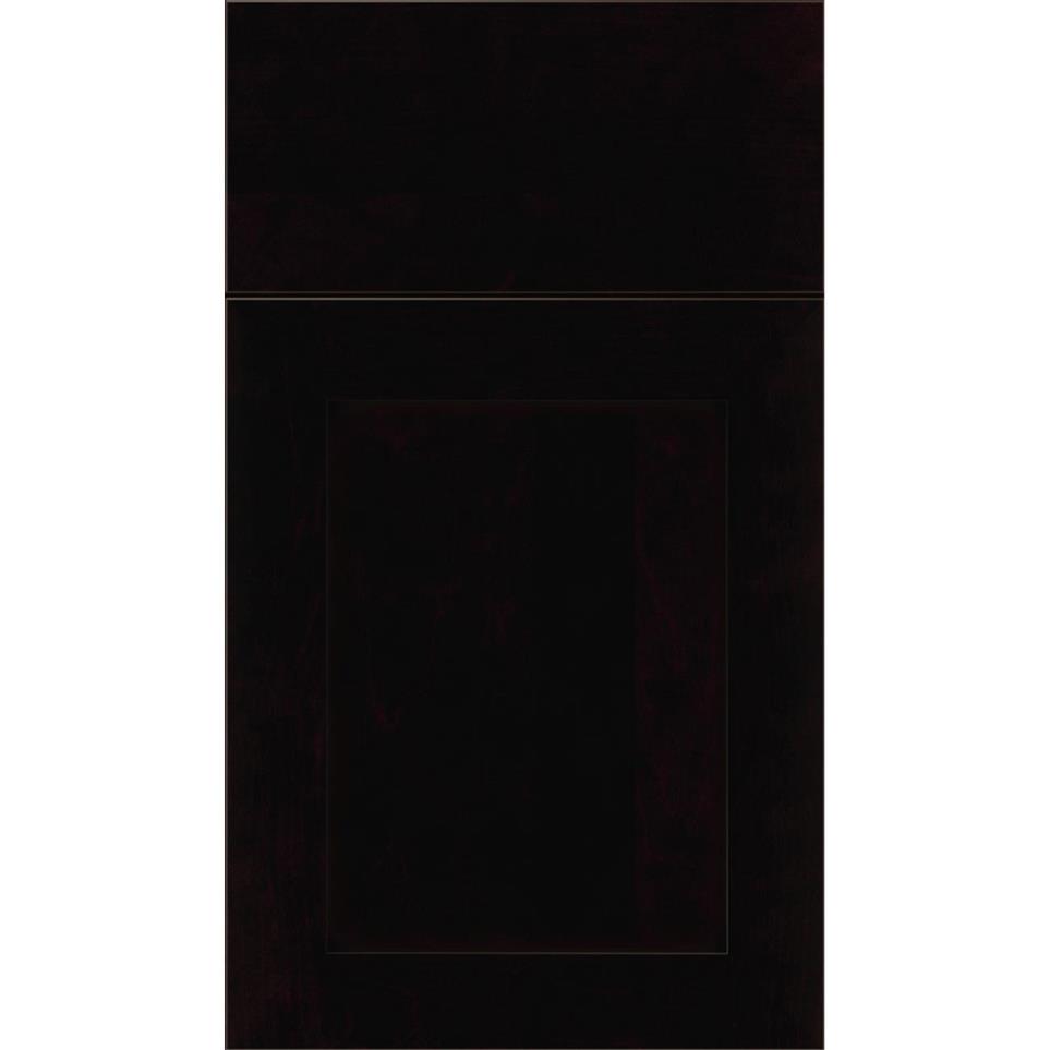 Square Espresso Black Glaze Glaze - Stain Square Cabinets