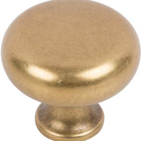 Knob Vintage Brass Brass / Gold Knobs