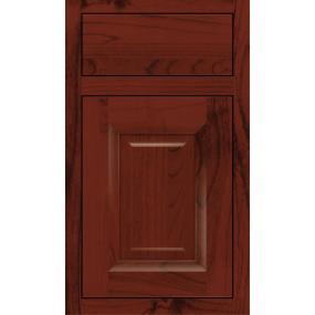 Inset Marsala Dark Finish Inset Cabinets