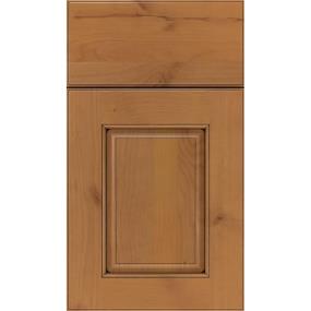 Square Ginger Black Glaze Glaze - Stain Square Cabinets