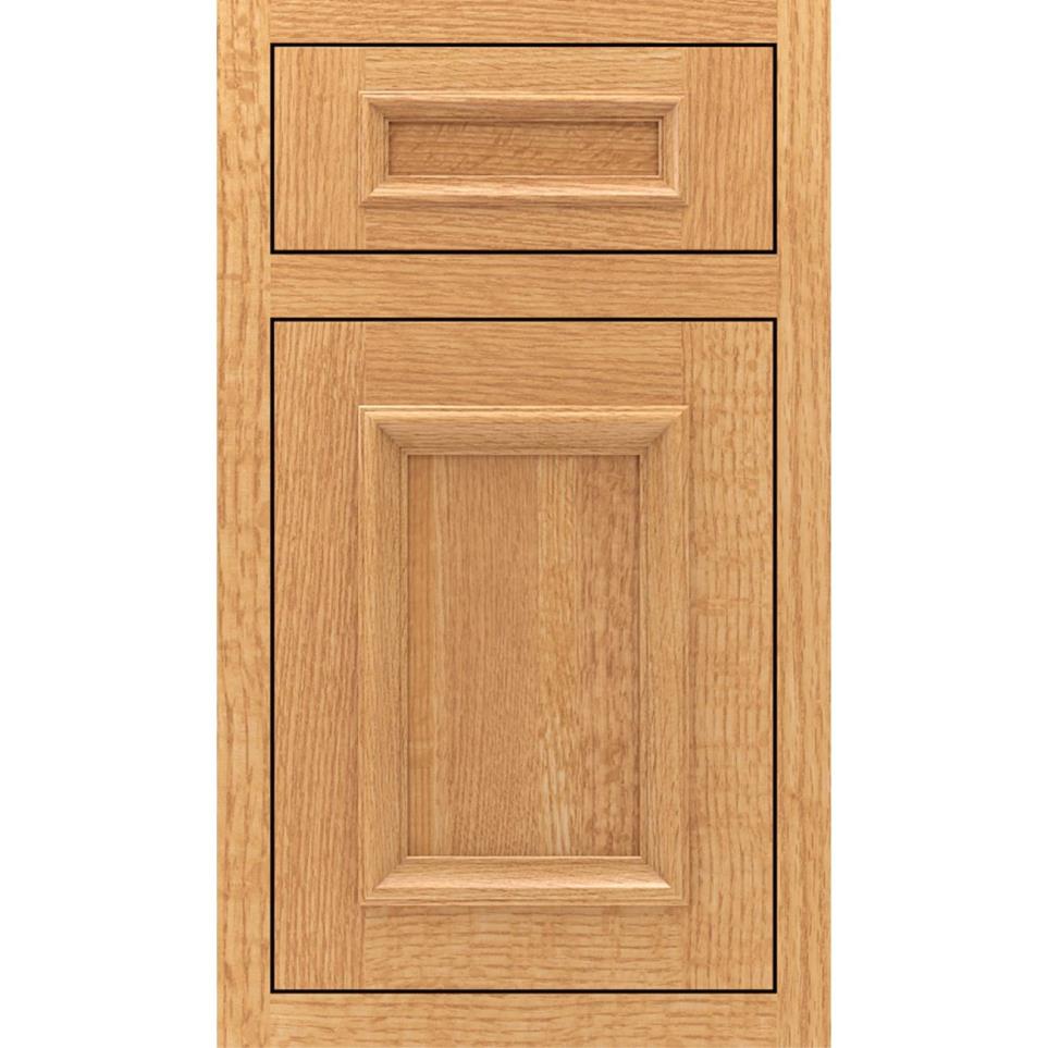 Inset Natural Light Finish Inset Cabinets