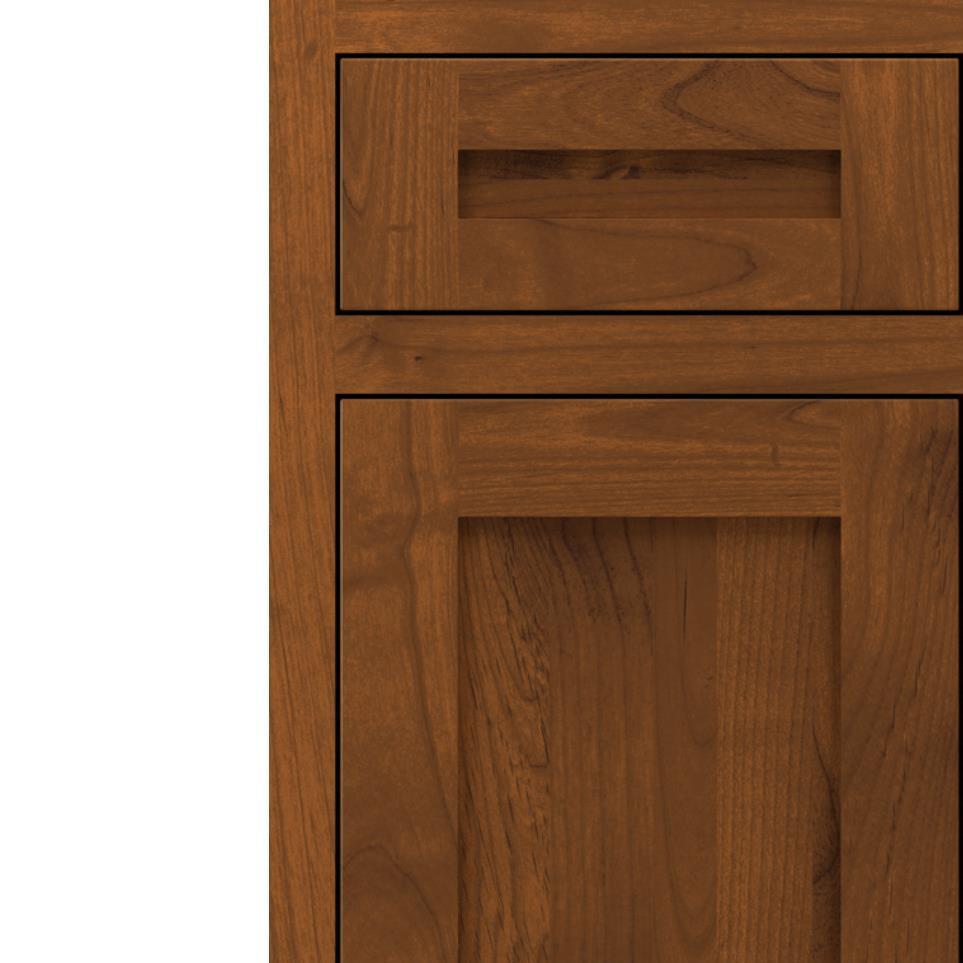 Inset Single Malt Medium Finish Inset Cabinets