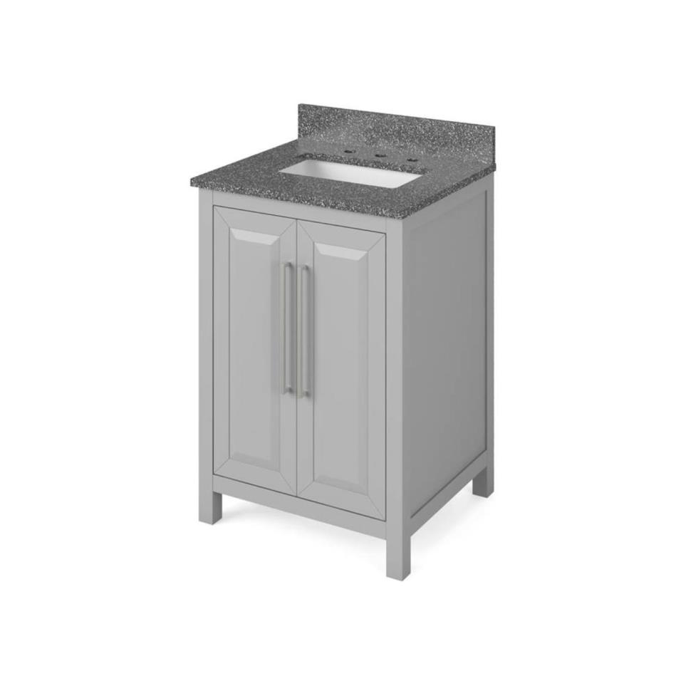 Base with Sink Top Grey Grey / Black Vanities