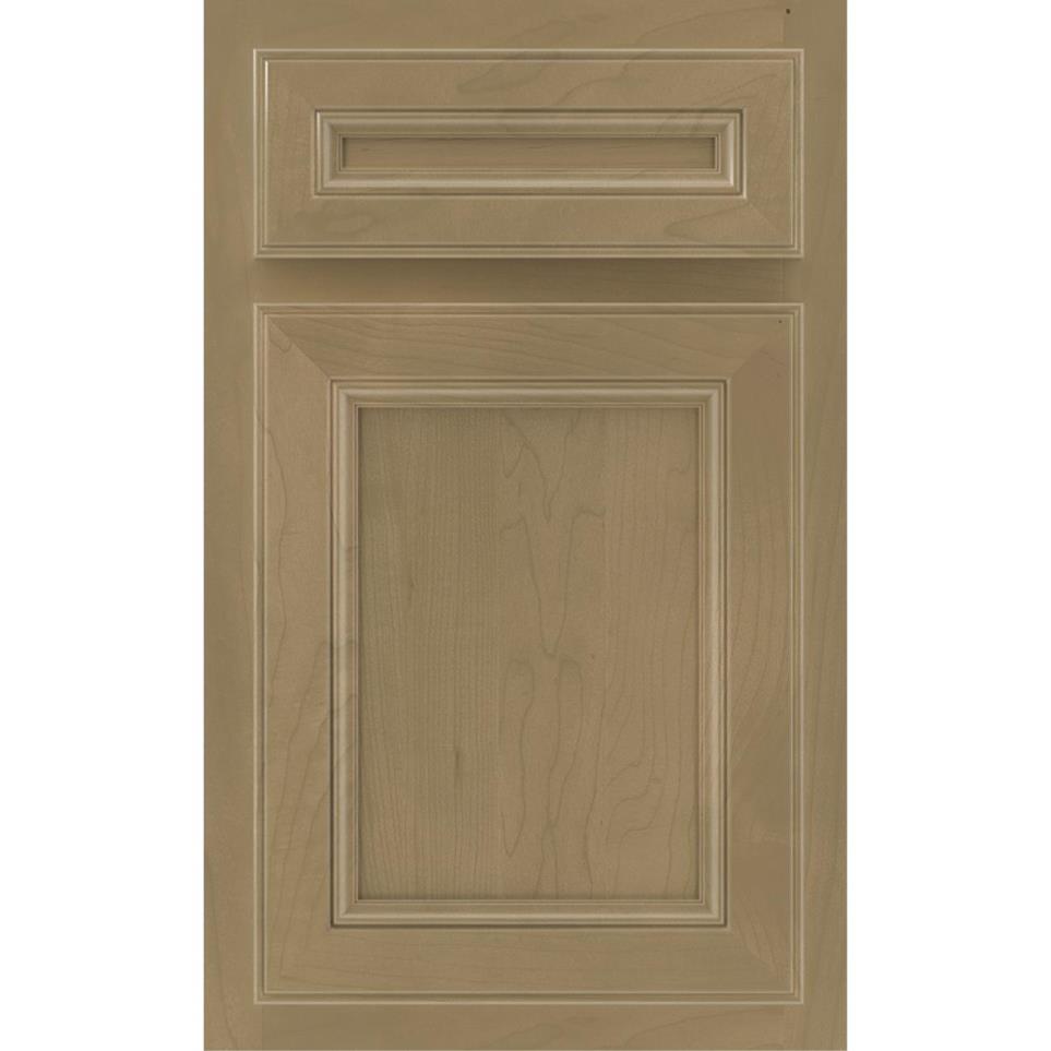 5 Piece Buckskin Medium Finish 5 Piece Cabinets