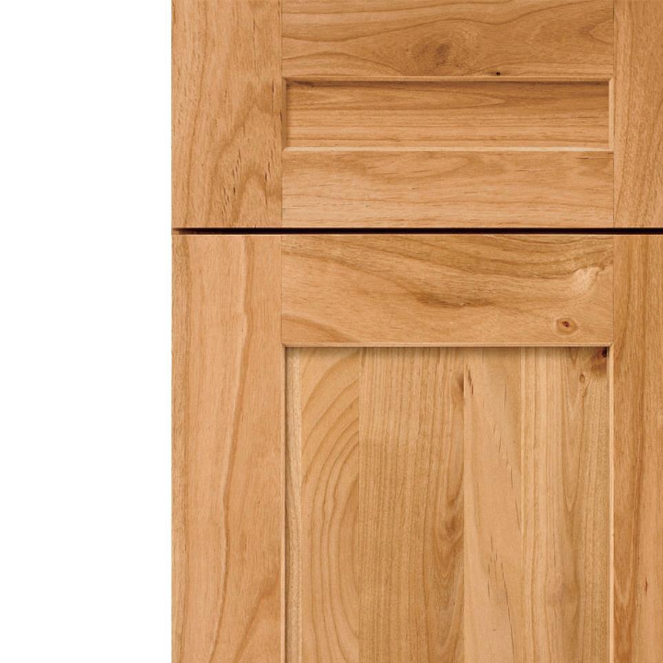 Square Natural Light Finish Square Cabinets