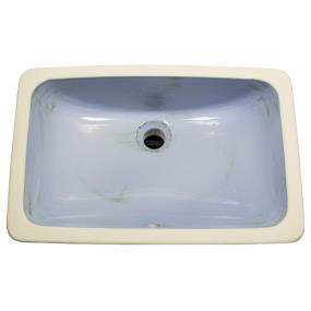 Bath Glazed Blue  Bathroom Sinks