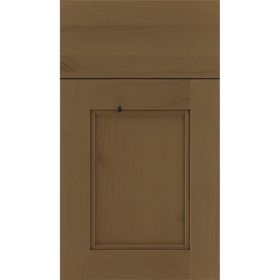 Square Frappe Mocha Glaze Glaze - Stain Square Cabinets