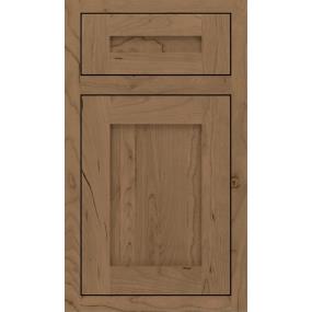 Inset Buckskin Medium Finish Inset Cabinets