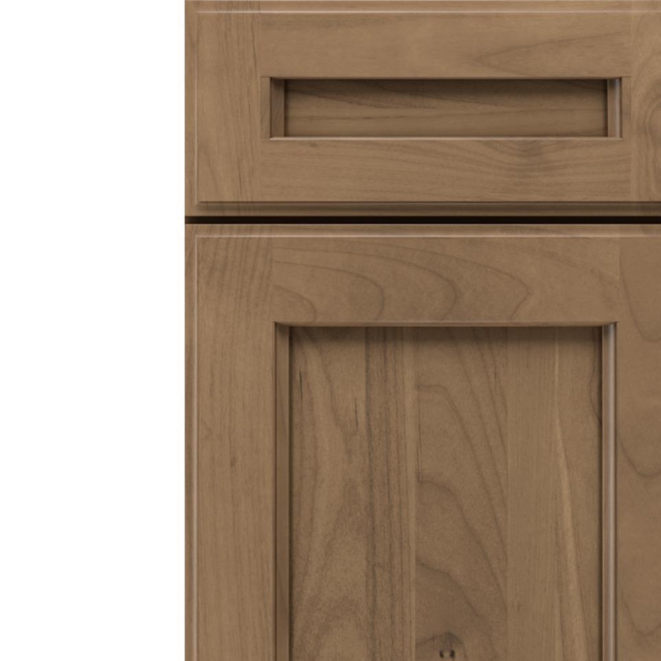 5 Piece Buckskin Medium Finish 5 Piece Cabinets