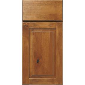 Square Sage Medium Finish Square Cabinets