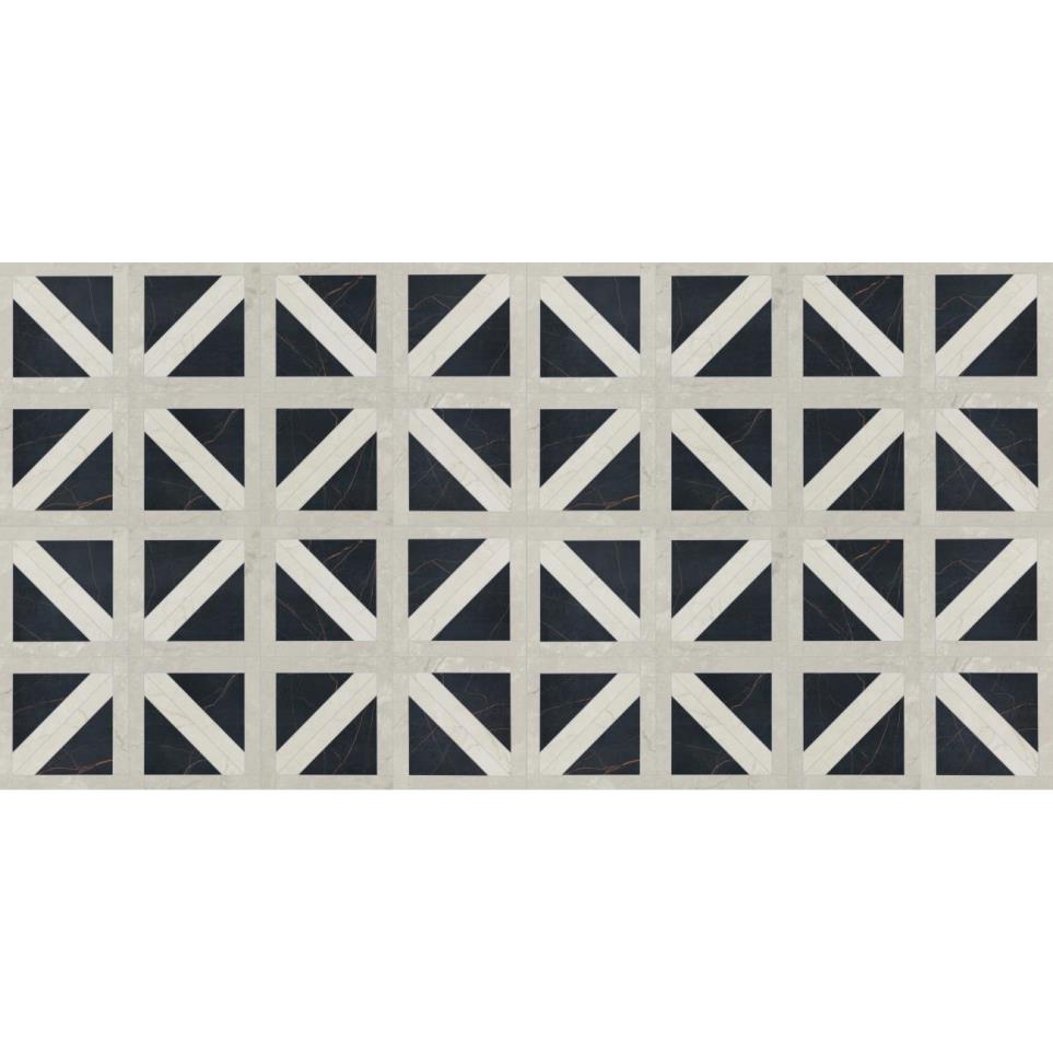 Tile Frame Satin Black Tile