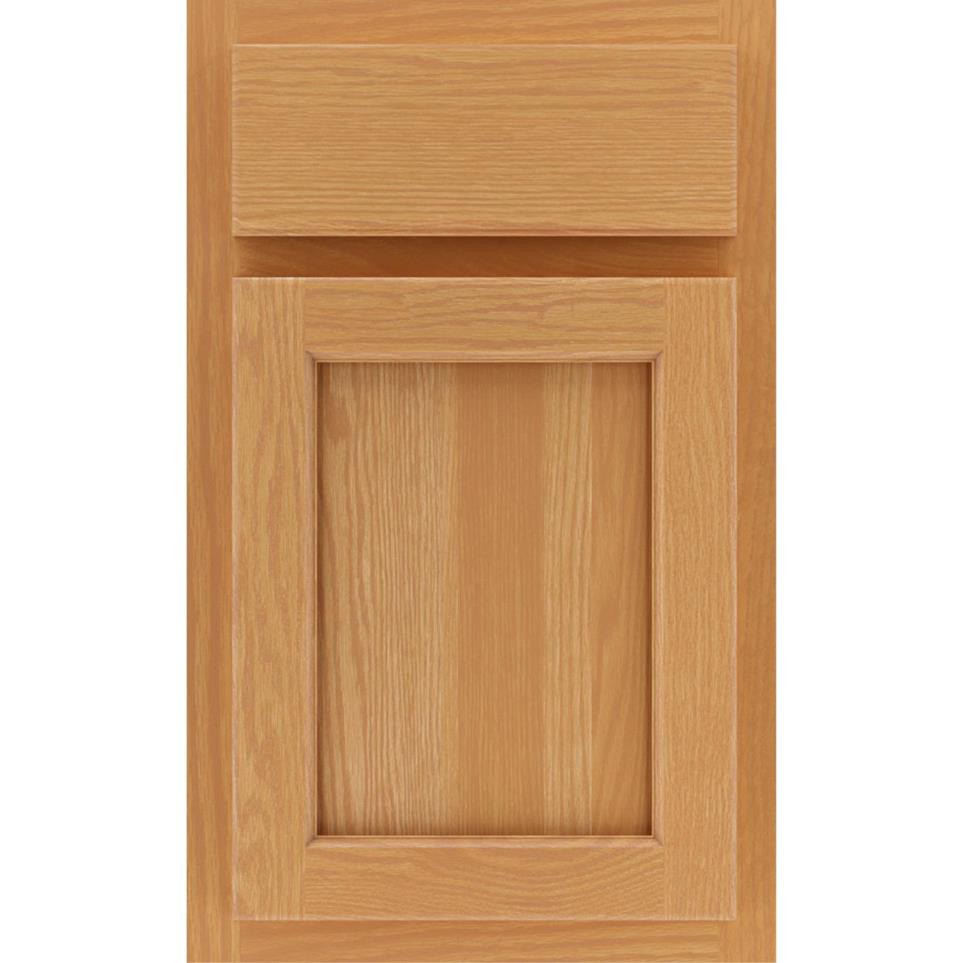 Square Natural Light Finish Square Cabinets