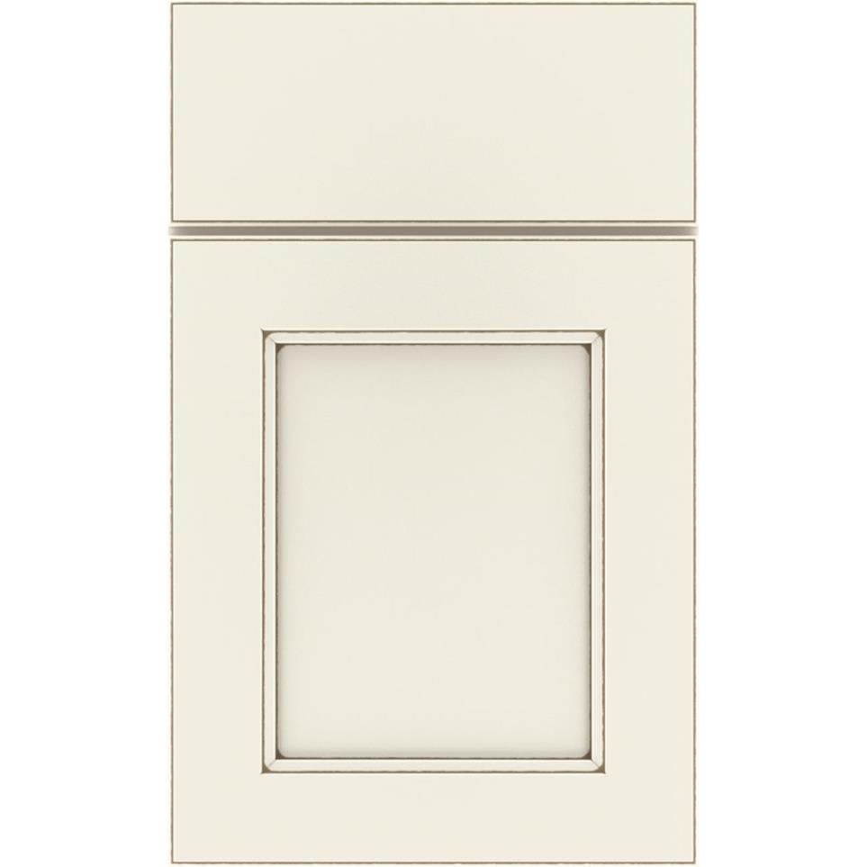 Square Coconut Amaretto Creme Glaze - Paint Square Cabinets