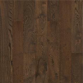 Plank Mission Brown Oak Dark Finish Hardwood